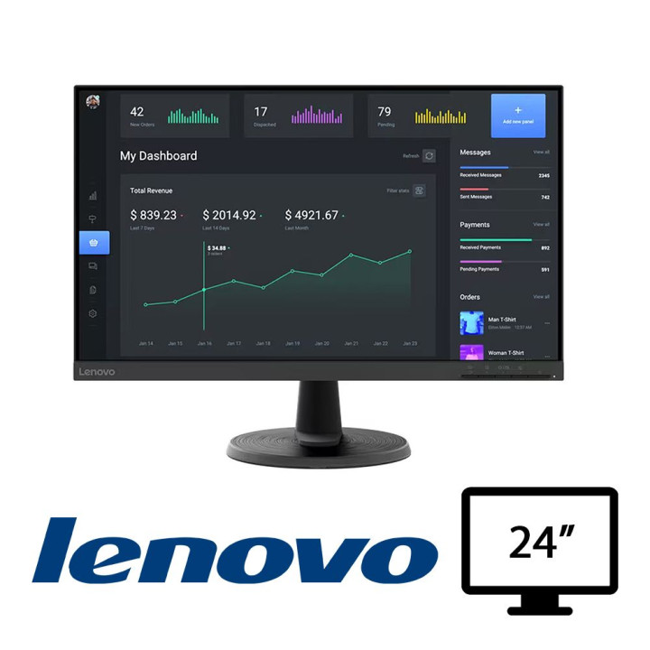 REGLOO MONITOR LENOVO D24-40 S24I